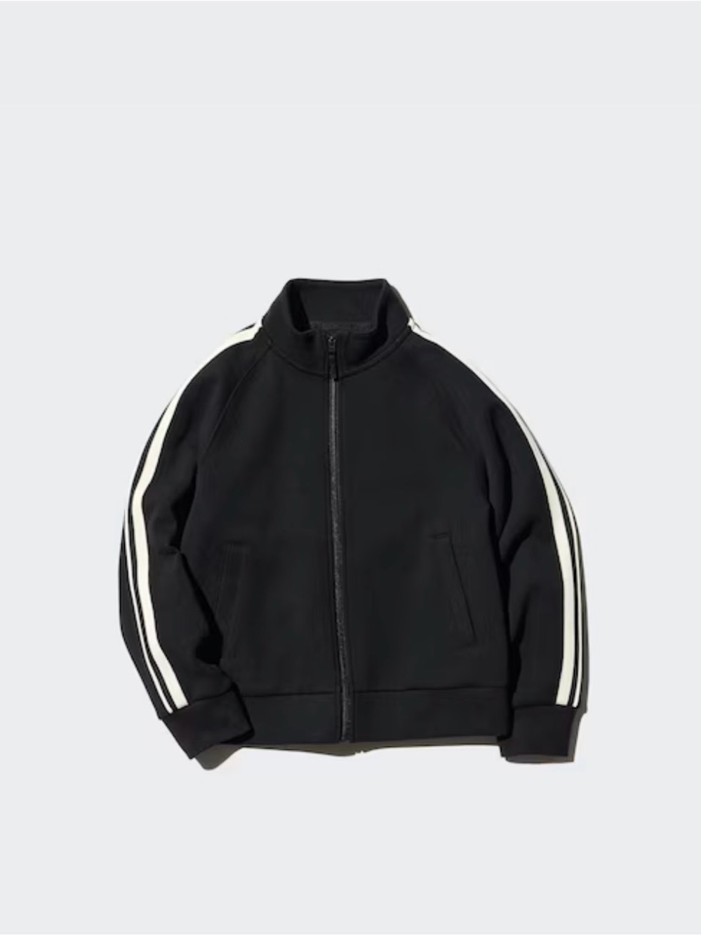UNIQLO Kids Dry Sweat Full-Zip Track Jacket - Size 3-4 (Black)